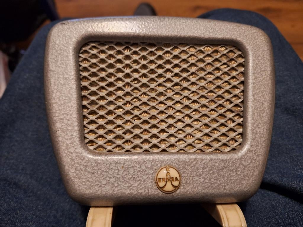 Vintage Tesla luidspreker boxje - 15x10cm, Overige merken, Gebruikt, Overige typen, Ophalen of Verzenden