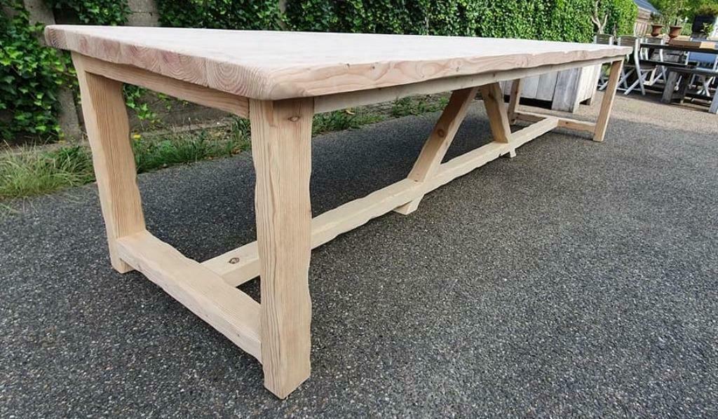 lange tafel 300 -320 - 340 - 360 - 370 - 400 - 450 - 500cm, Huis en Inrichting, Tafels | Eettafels, 100 tot 150 cm, Nieuw, Ophalen of Verzenden
