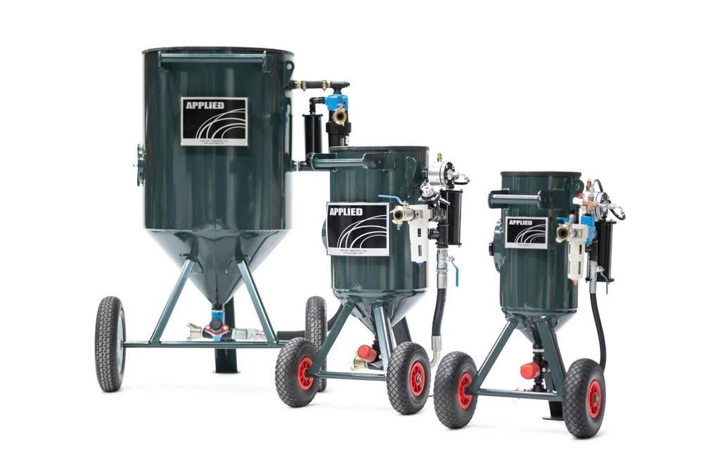 Straalketel Applied zandstraalketel zandstraler luchtgommen, Doe-het-zelf en Verbouw, Reinigingsmachines, Ophalen of Verzenden