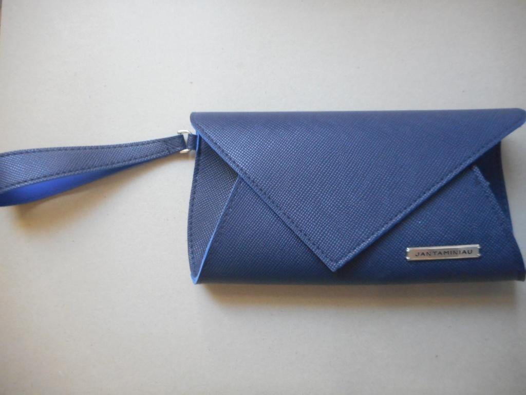 KLM Tasje, Jan Timiniau, Sieraden, Tassen en Uiterlijk, Tassen | Damestassen, Ophalen of Verzenden, Nieuw, Blauw, Overige typen