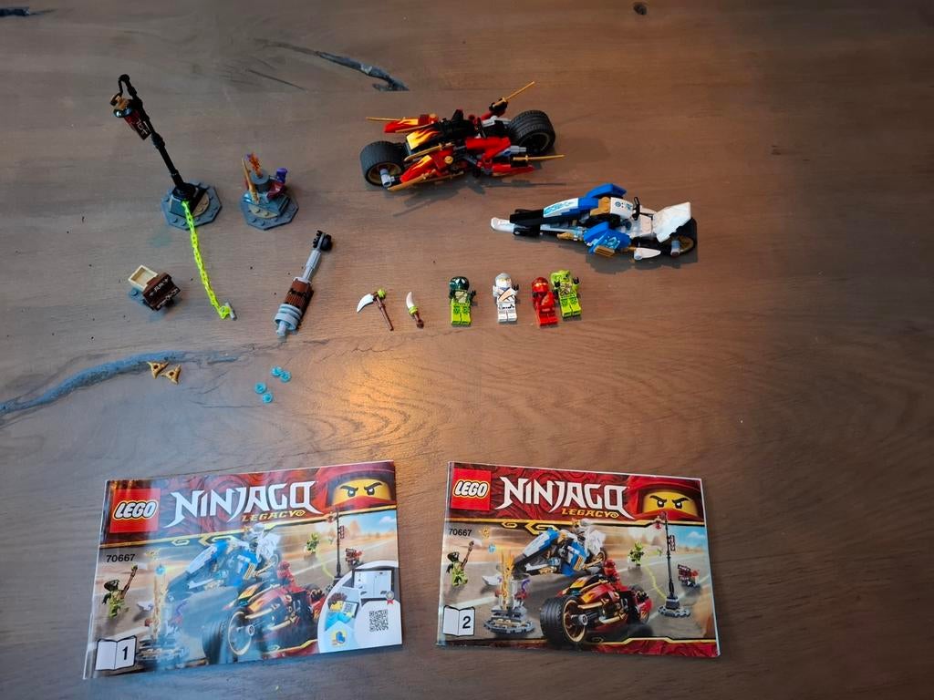 LEGO Ninjago Legacy 70667, Ophalen of Verzenden, Zo goed als nieuw, Complete set, Lego