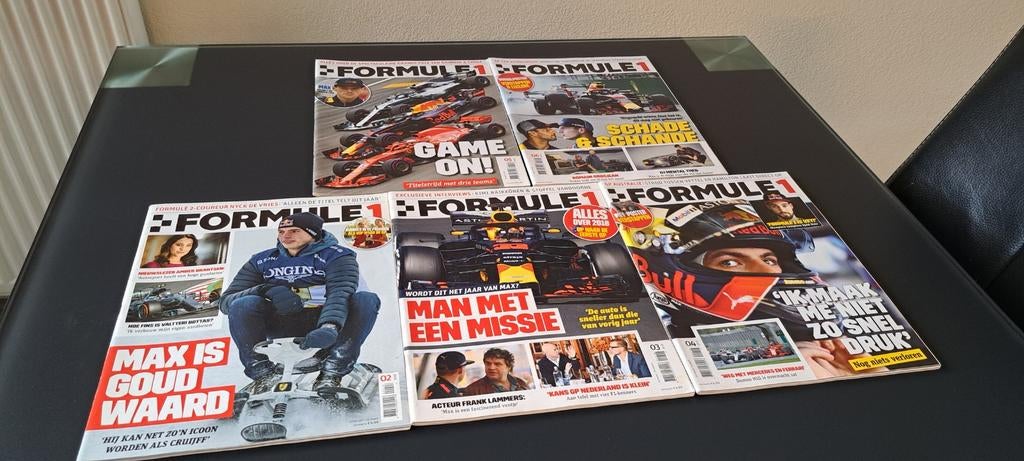 5 Formule 1 bladen jaargang 2018. Nieuw!, Ophalen of Verzenden, Nieuw
