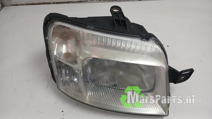 Koplamp rechts van een Fiat Panda