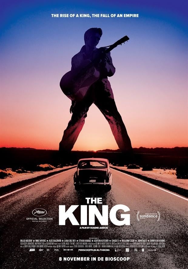 THE   KING     filmposter**., Verzenden, Zo goed als nieuw, Poster, Artwork of Schilderij