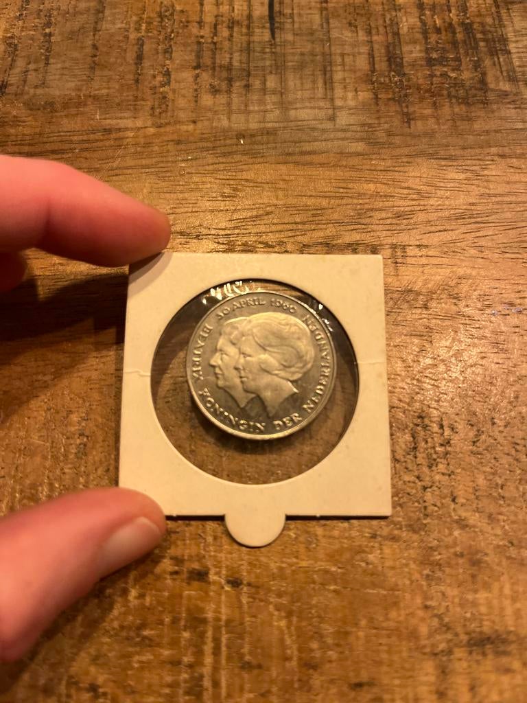2 1/2 Gulden 1980 - Beatrix dubbel kop, Ophalen of Verzenden, Koningin Beatrix, 2½ gulden, Losse munt