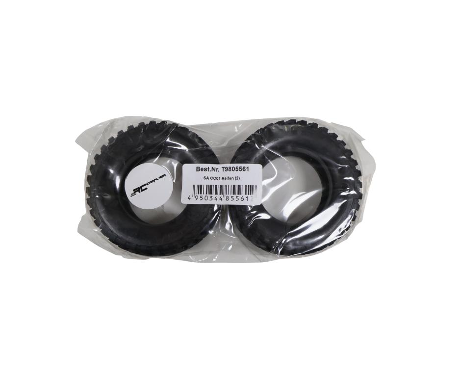 Tamiya 1/10 Off-Road Tires 26mm(2) Mitsubishi Pajero 9805561, Ophalen of Verzenden, Nieuw