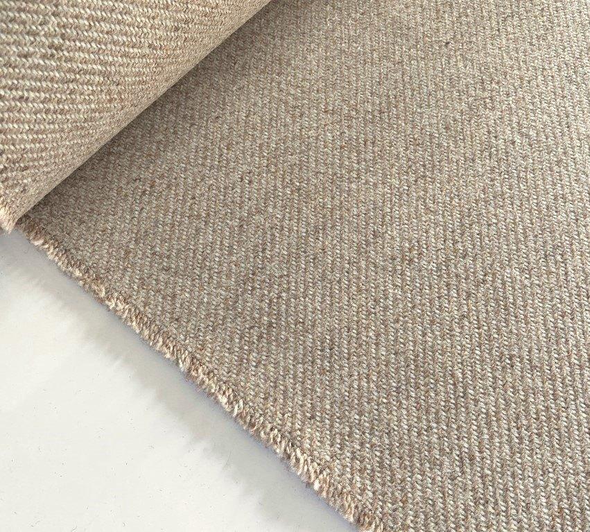 De Ploeg Bergen 05/09 beige+creme; 2,67 meter meubelstof, Wol, 120 cm of meer, Beige, Ophalen of Verzenden