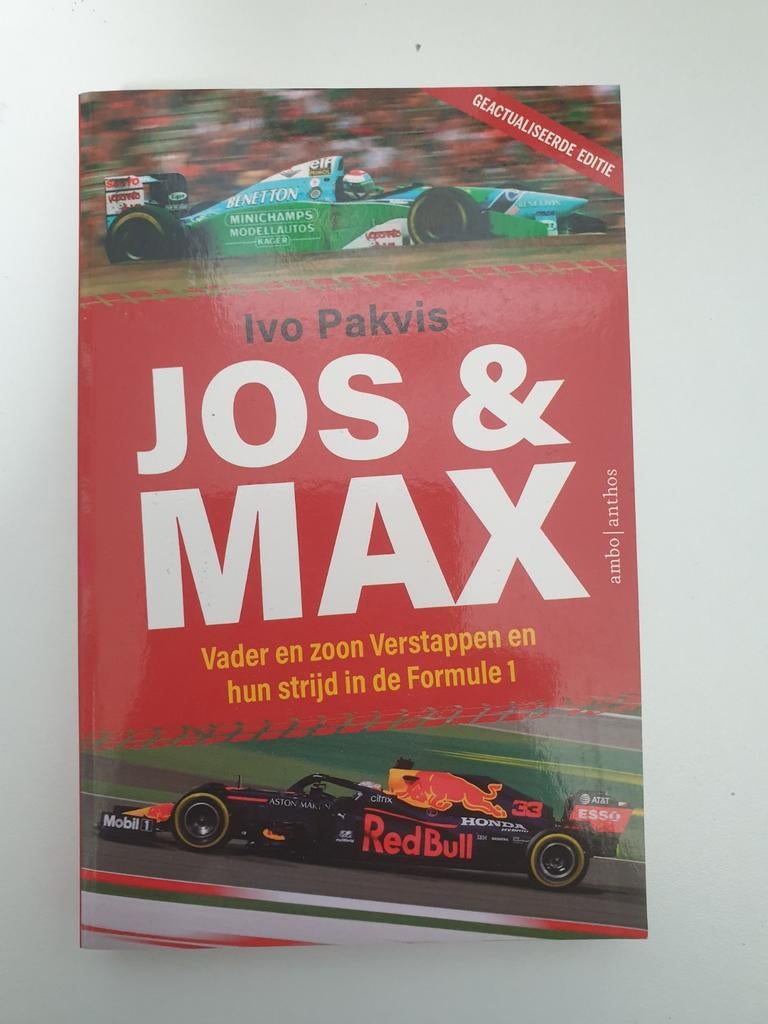 Jos & Max - Ivo Pakvis - Formule 1 boek, Ophalen of Verzenden, Gebruikt