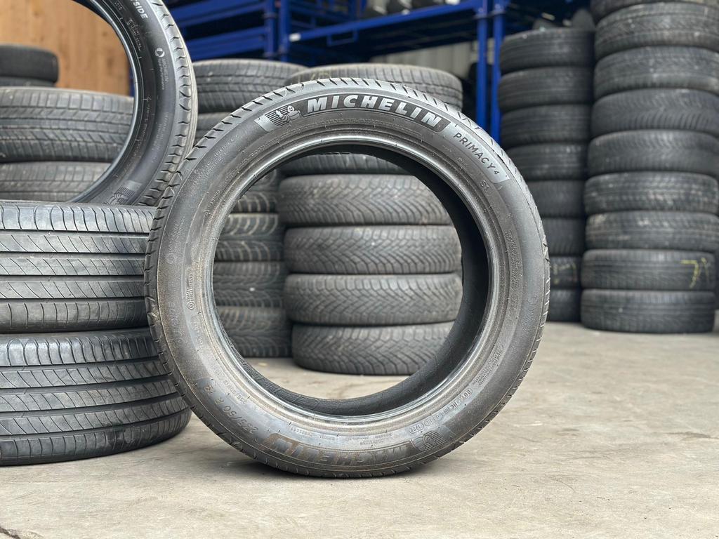 4x 235-50-19 michelin primacy dot22 6mm zgan €350,- all in, Ophalen, 19 inch, Zomerbanden, Band(en)
