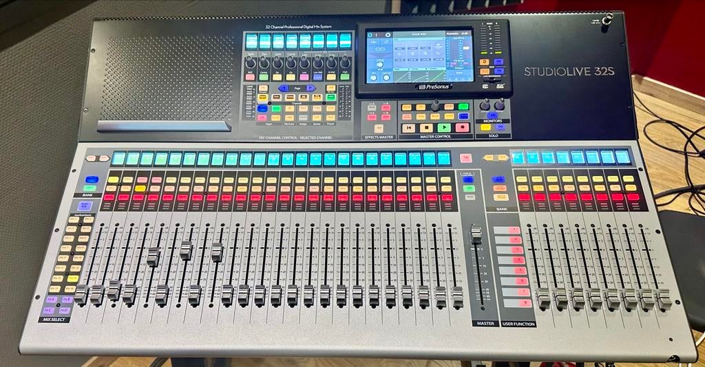 Presonus StudioLive 32S - Nieuwstaat 1 jaar oud, Muziek en Instrumenten, Mengpanelen, Ophalen, Nieuw, 20 kanalen of meer, Microfooningang