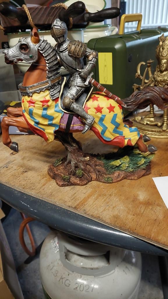 Ridder te paard beeld, Antiek en Kunst, Ophalen of Verzenden