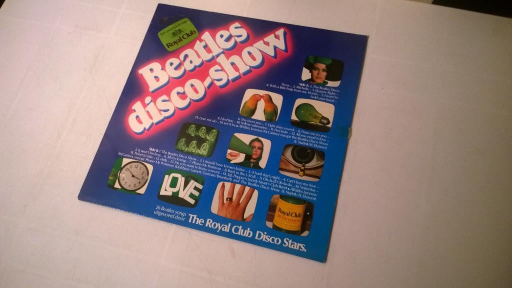 The royal club disco stars ‎– beatles disco-show, Ophalen, Gebruikt, 12 inch