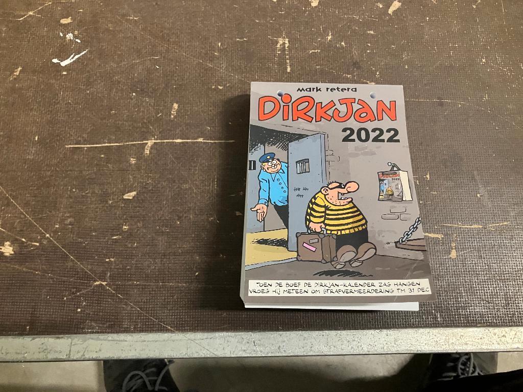 Dirkjan scheurkalender 2022, Eén stripboek, Mark Retera, Ophalen of Verzenden, Zo goed als nieuw