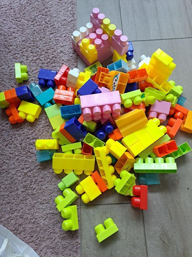 Bouwblokken, Kinderen en Baby's, Speelgoed | Bouwstenen, Ophalen, Gebruikt