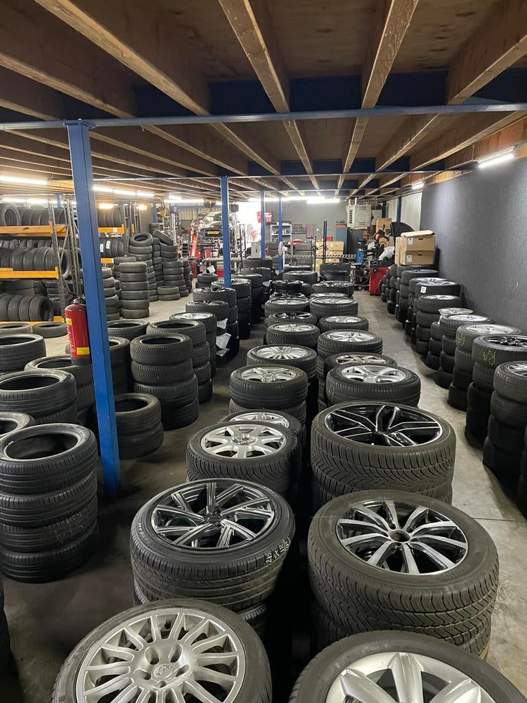 16 tot 21 inch Velgensets mercedes audi volkswagen bmw enz, Ophalen, Zomerbanden, Banden en Velgen