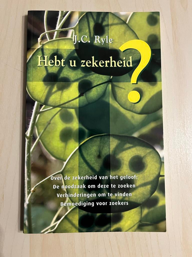 Hebt u zekerheid? - J.C. Ryle, Boeken, Godsdienst en Theologie, Zo goed als nieuw, Christendom | Katholiek, Ophalen of Verzenden