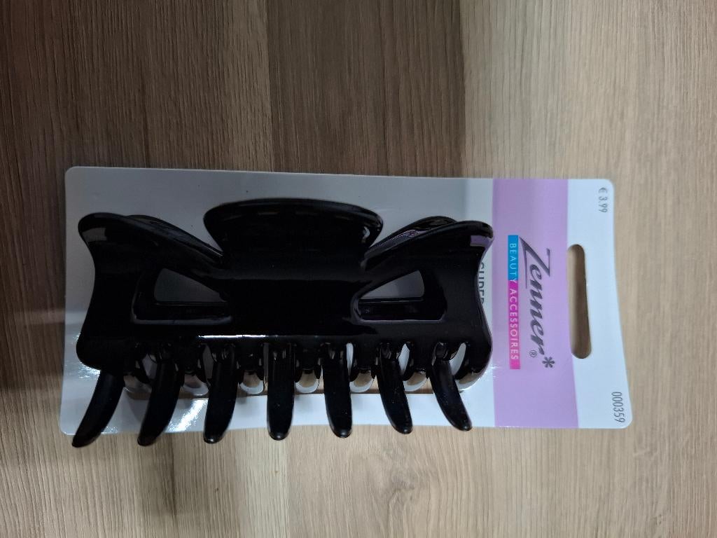 Zenner haarklem zwart (nieuw), Ophalen, Nieuw, Haarspeld