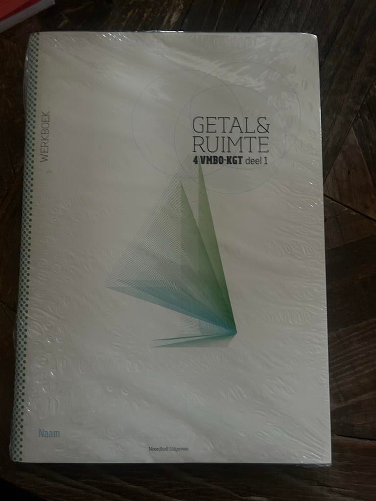 Getal & Ruimte 4 VMBO-KGT deel 1 & 2 - Nieuw!, Boeken, Ophalen of Verzenden, Nieuw, VMBO, Wiskunde A