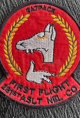US Army 1st Flight 281st Assault Helicopter Company Vietnam, Ophalen of Verzenden, Landmacht, Amerika, Embleem of Badge