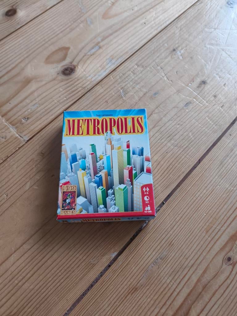 Metropolis bordspel, Hobby en Vrije tijd, Gezelschapsspellen | Bordspellen, Ophalen of Verzenden