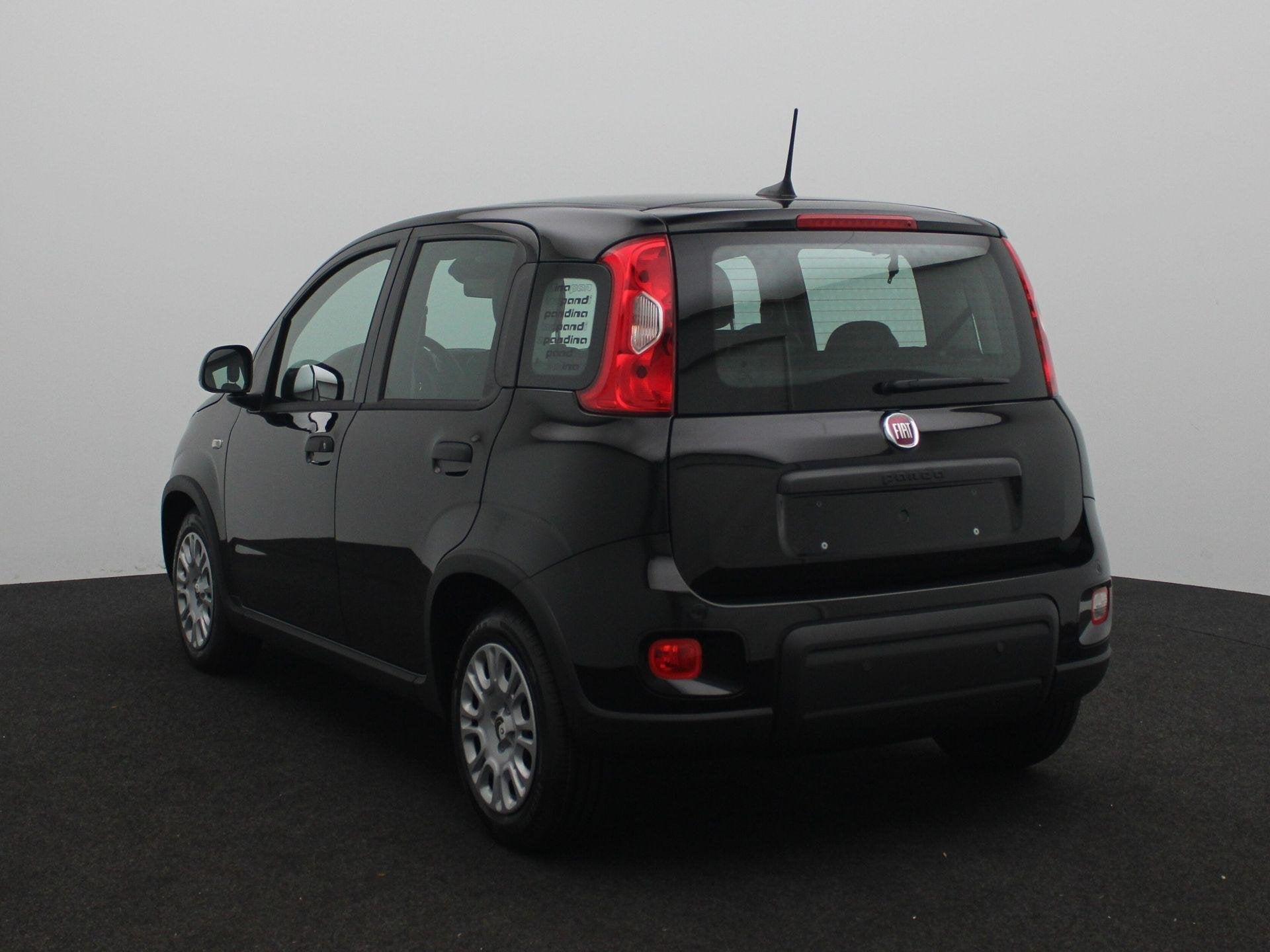 Fiat Panda 1.0 Hybrid City | Airco | Cruise control | parkee, Auto's, Fiat, 12 maanden, Stof, Panda, Zwart