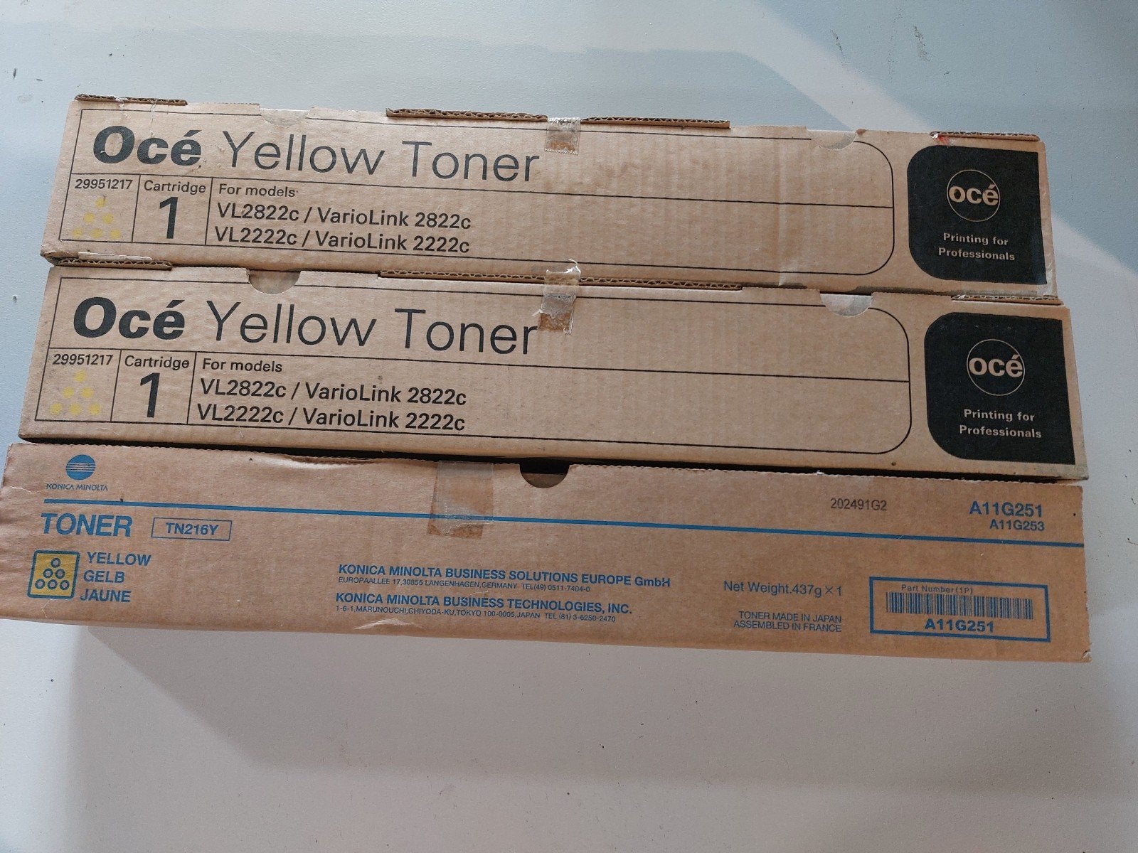 Toner Yellow TN216Y/A11G251, Ophalen, Nieuw, Toner