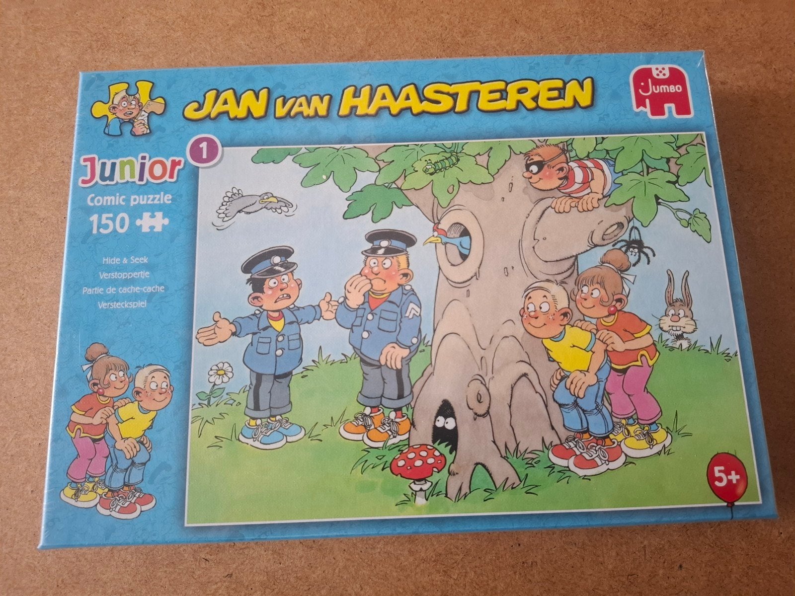 Jan van Haasteren Verstoppertje NIEUW, Ophalen of Verzenden, Minder dan 500 stukjes, Nieuw