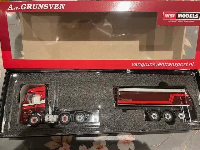 WSI A. van Grunsven Mercedes Benz Actros tipper trailer, Ophalen of Verzenden, Nieuw, Bus of Vrachtwagen, Wsi