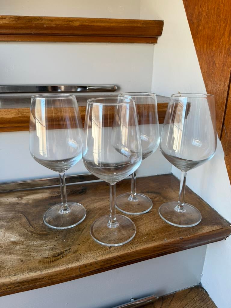 4x Wijnglas 49 cl Pasabahce Allegra, Ophalen of Verzenden, Zo goed als nieuw, Overige typen