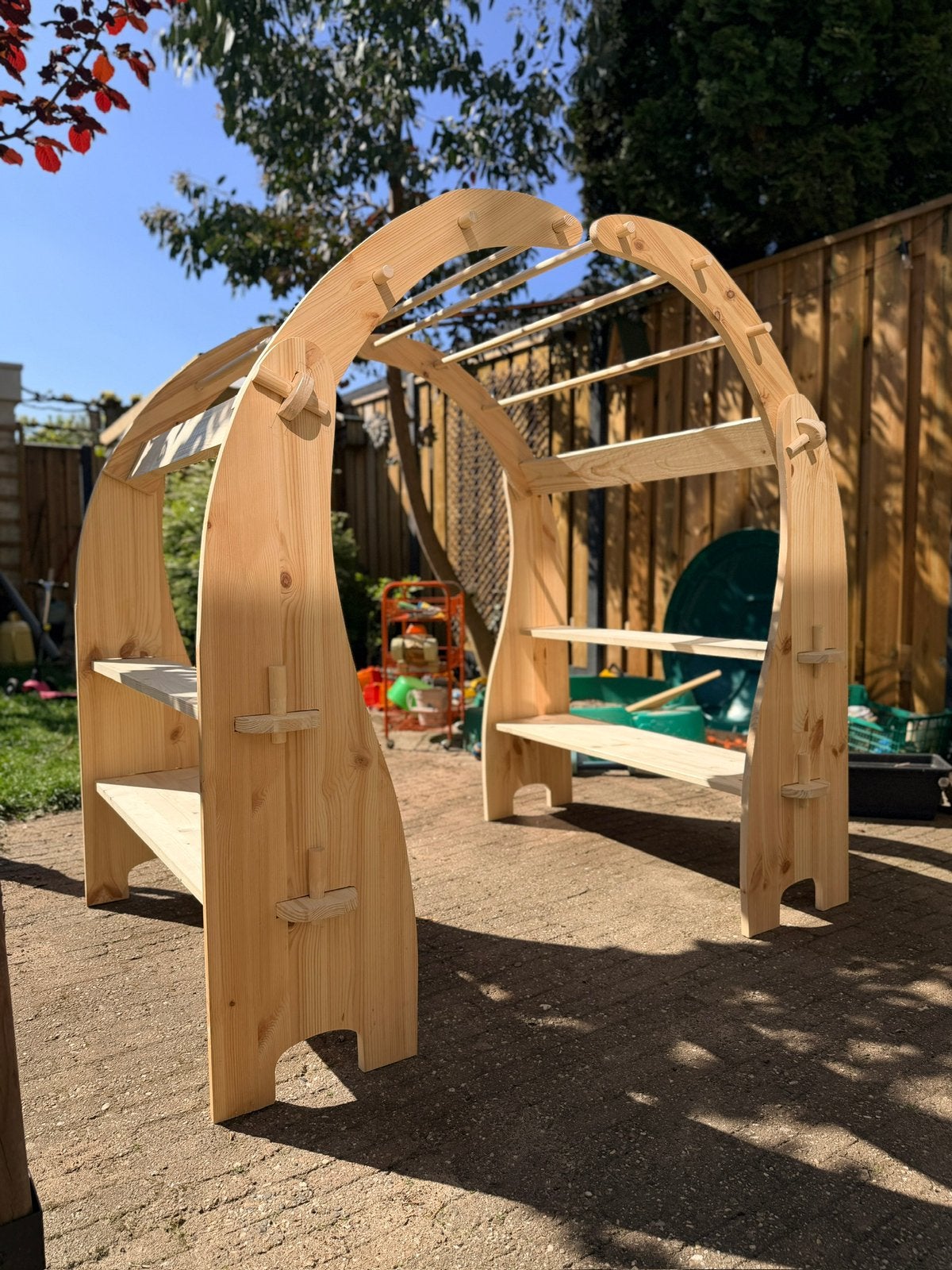 Houten Speelbogen in Waldorf Stijl, open end speelgoed, Kinderen en Baby's, Ophalen of Verzenden, Nieuw