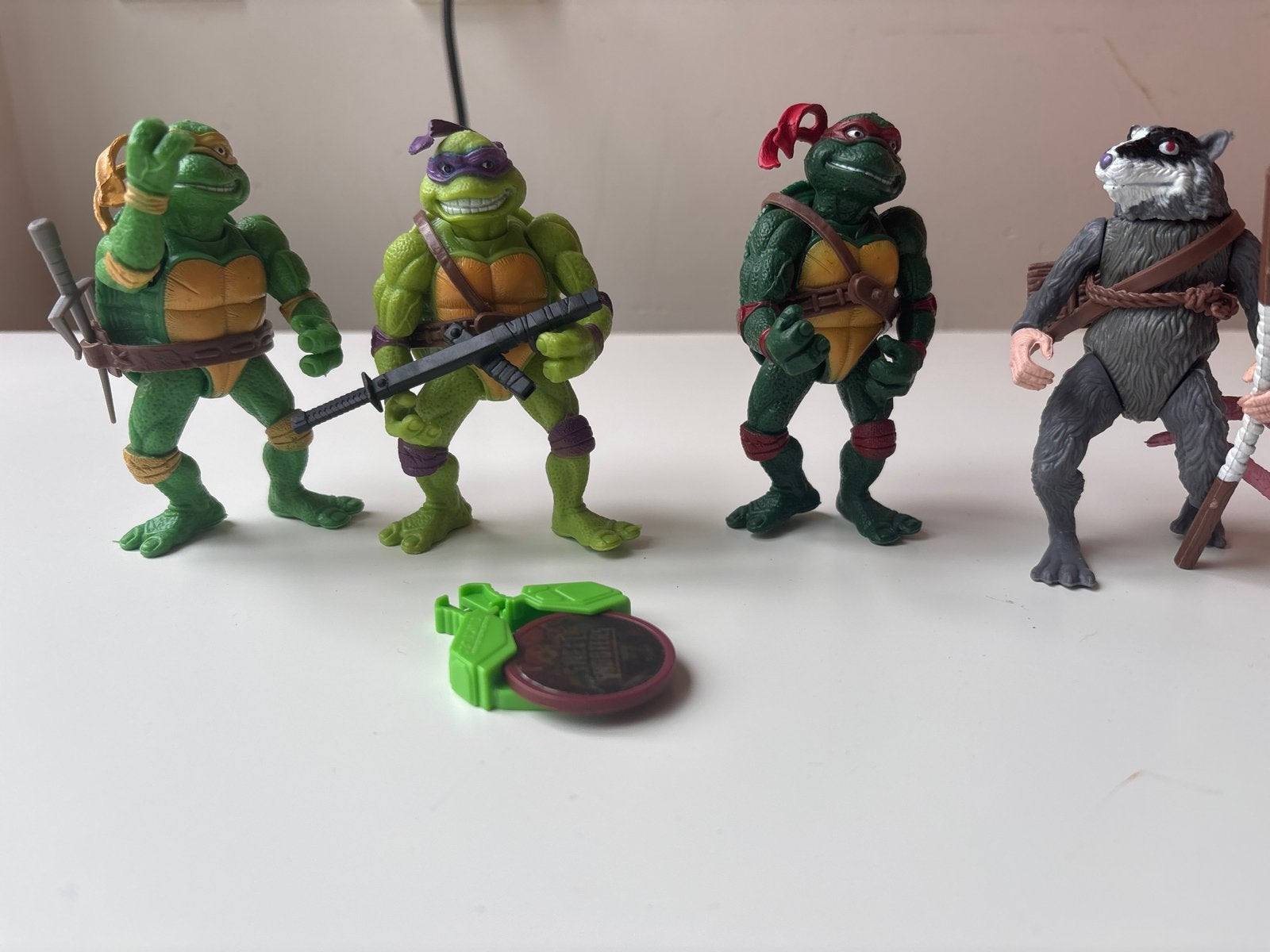 Teenage Mutant Ninja Turtles actiefiguren set, Ophalen of Verzenden, Gebruikt
