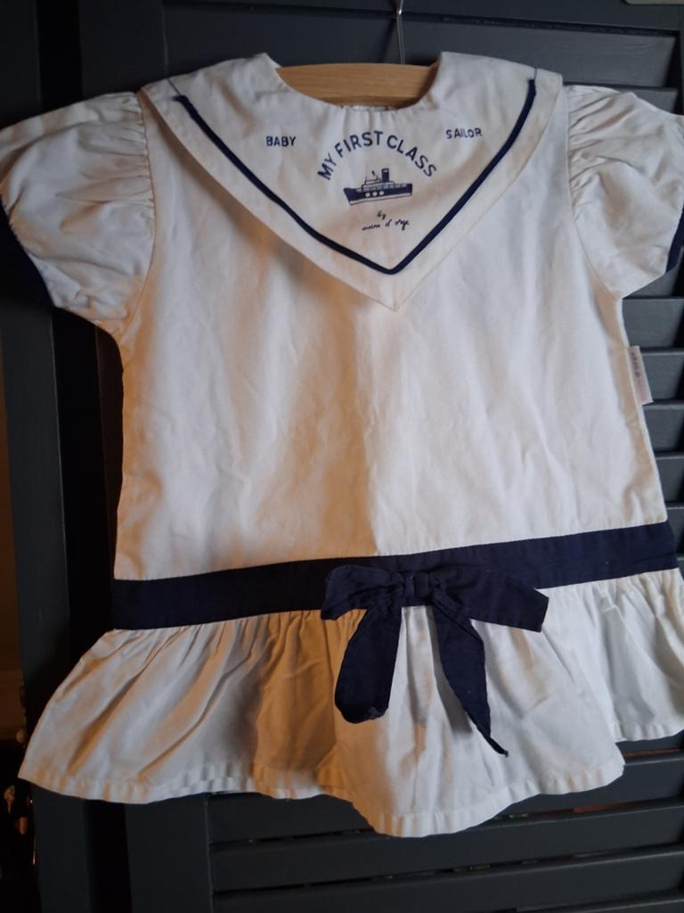 Baby matrozenjurkje Sucre d'Orge, maat 68 (6 maanden), Ophalen, Gebruikt, Sucre d'Orge, Meisje