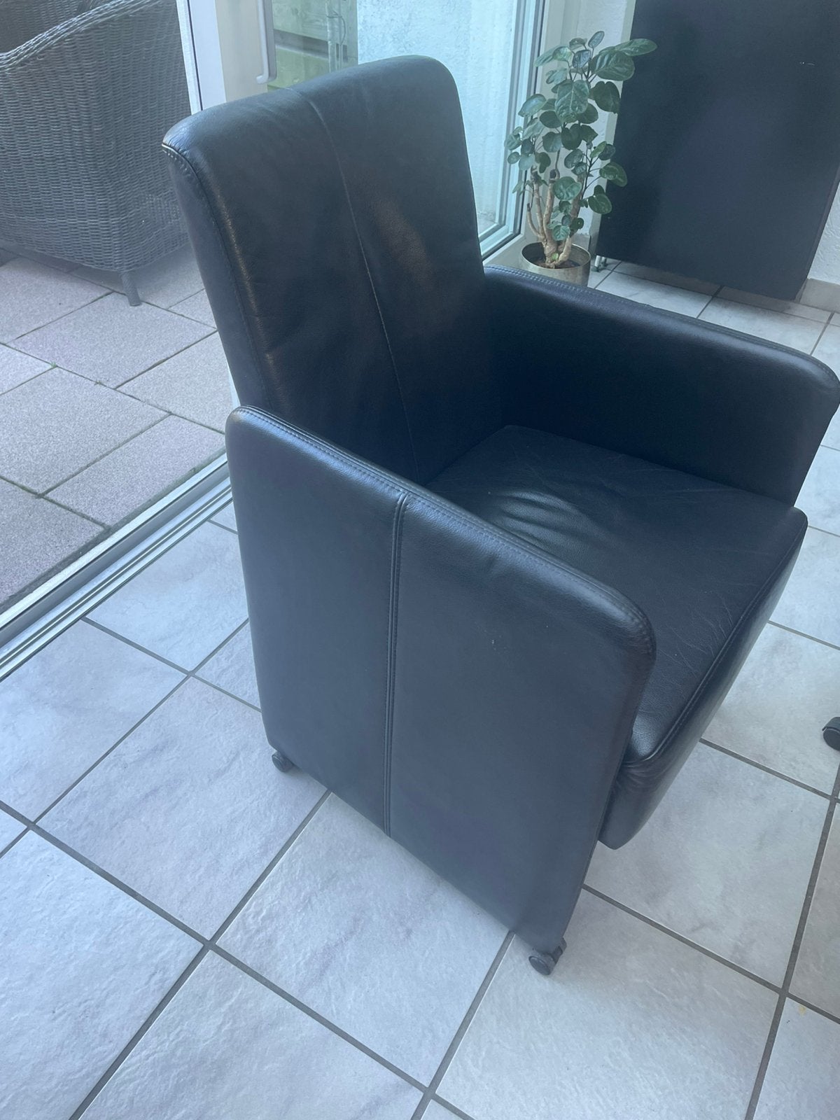 Eet hoeket 6stoelen, Huis en Inrichting, Ophalen of Verzenden, Gebruikt, Tijdloos, 4 tot 6 stoelen