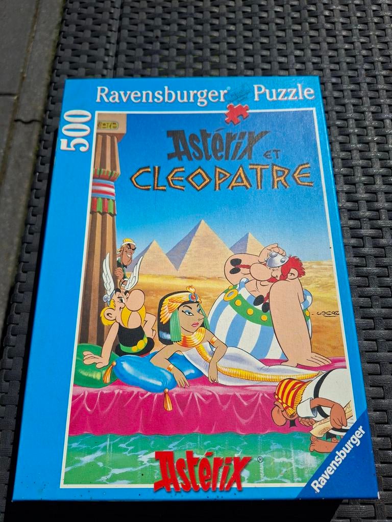 Ravensburger Asterix en Cleopatra Legpuzzel 500 stukjes, Ophalen of Verzenden, 500 t/m 1500 stukjes, Gebruikt, Legpuzzel
