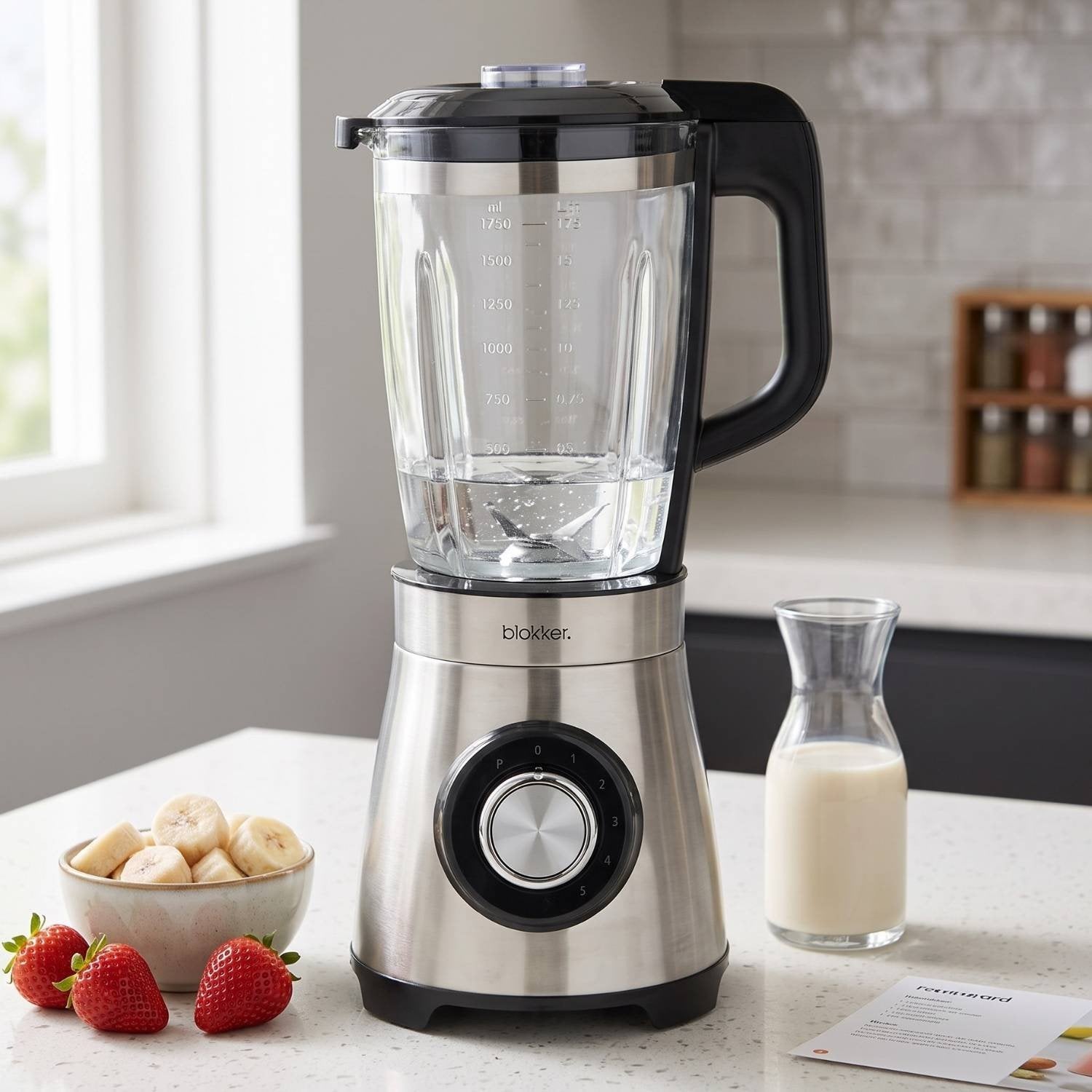 Blokker Blender RVS - Krachtige Keukenmachine, Ophalen