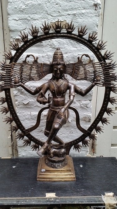 Shiva Nataraj Brons, Verzenden, Nieuw, Oosters, Metaal