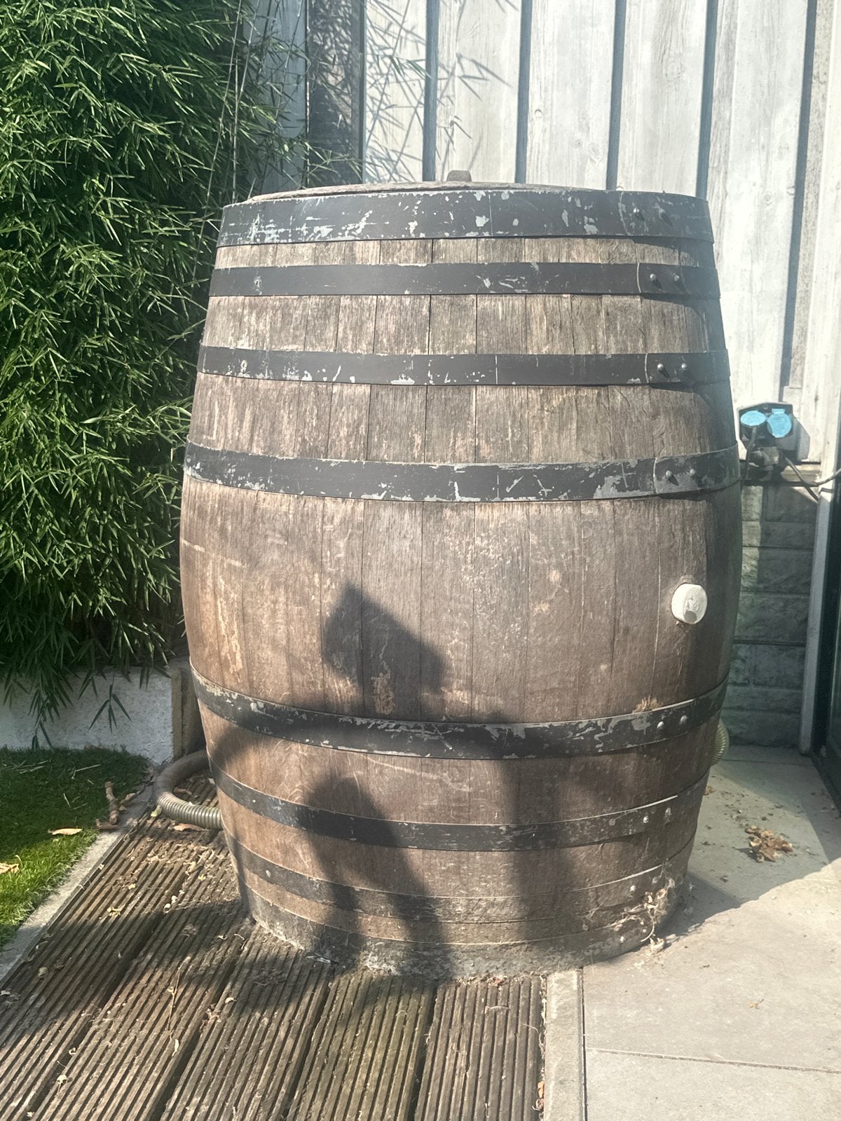 ijsbad met pomp, ijsbad wijnvat, sauna dompelbad, Ophalen, Gebruikt, Rond, 300 cm of meer