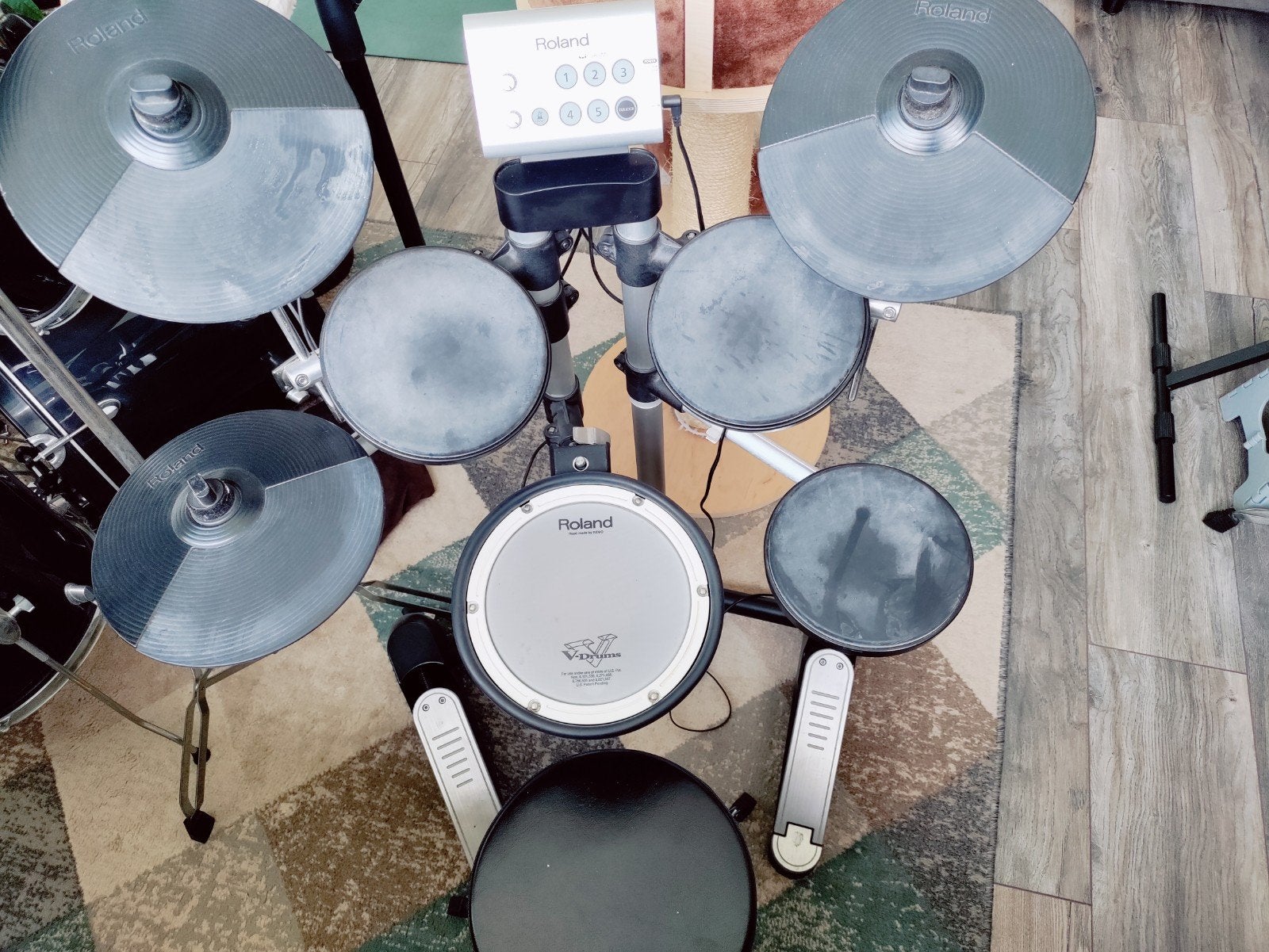 Roland HD-1 elektrisch drumstel, Muziek en Instrumenten, Drumstellen en Slagwerk, Ophalen of Verzenden, Gebruikt, Roland, Elektronisch
