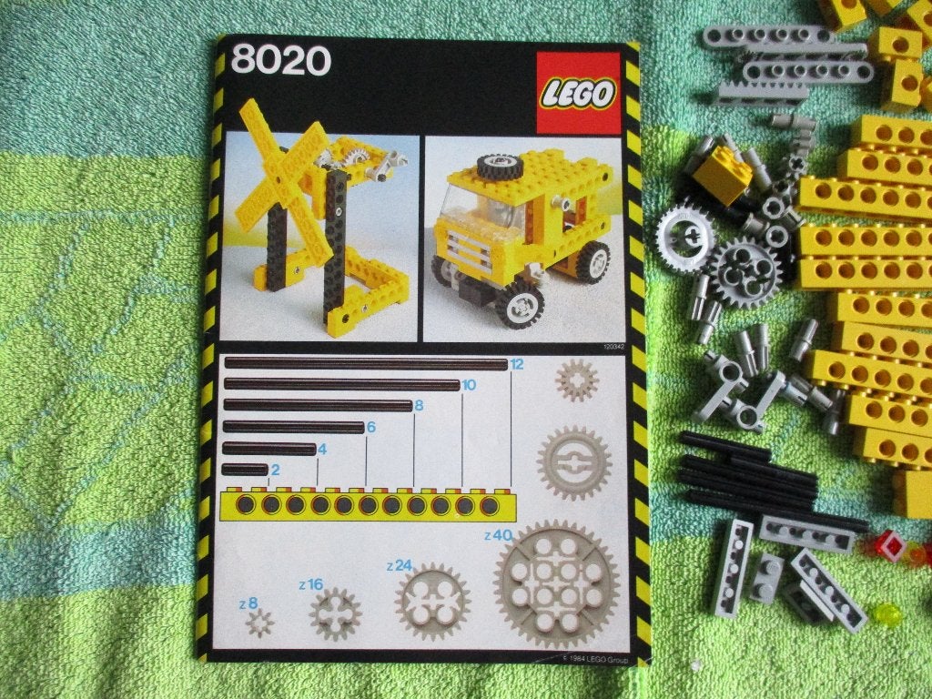lego technic Set 8020 Universele Bouwset, Ophalen of Verzenden, Gebruikt, Complete set, Lego