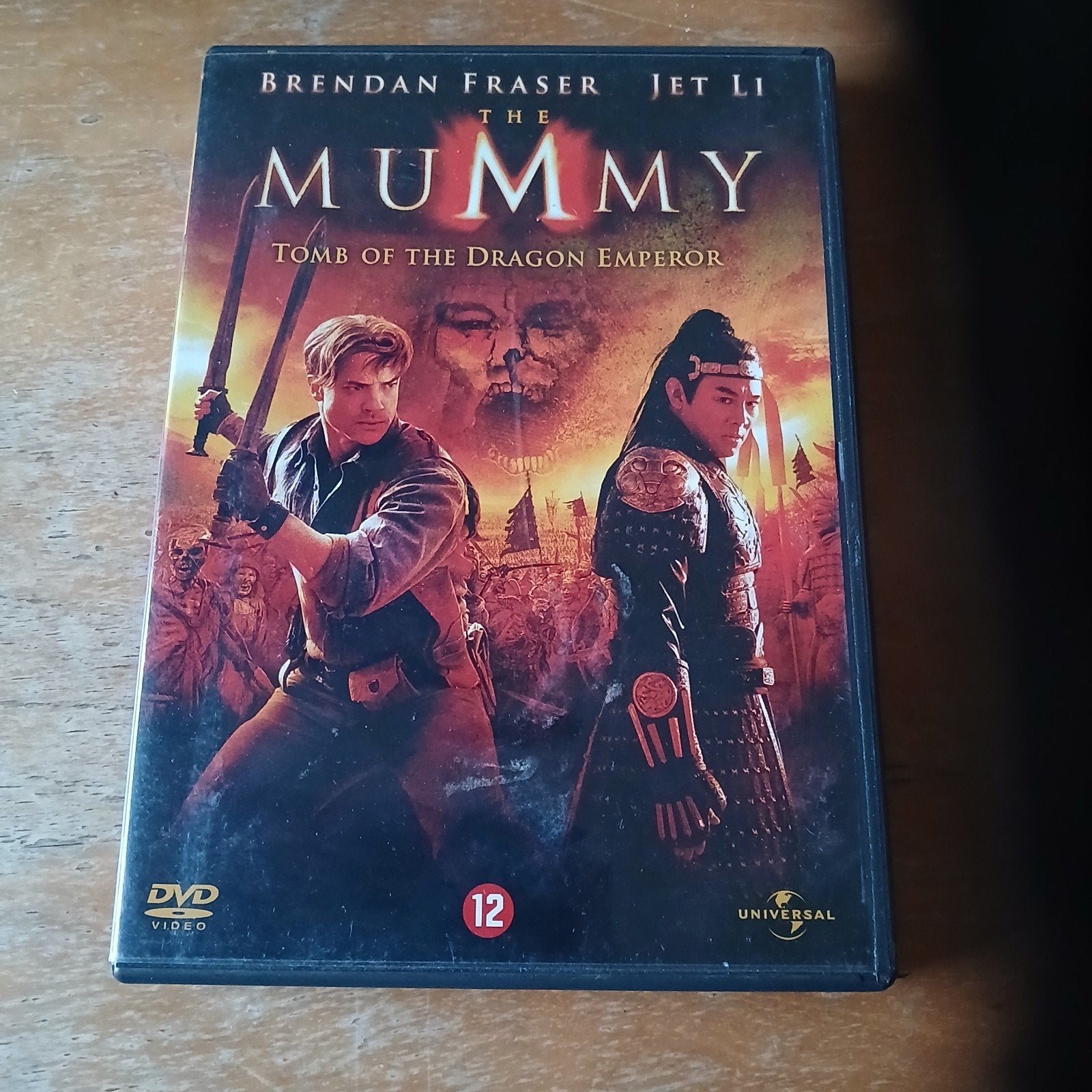 The Mummy: Tomb of the Dragon Emperor DVD, Vanaf 12 jaar, Ophalen of Verzenden, Gebruikt, Actie