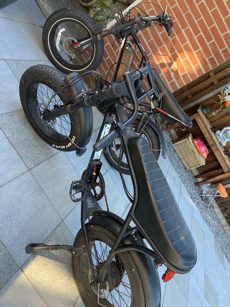 2 kapotte fatbikes voor onderdelen, Ophalen, Zo goed als nieuw