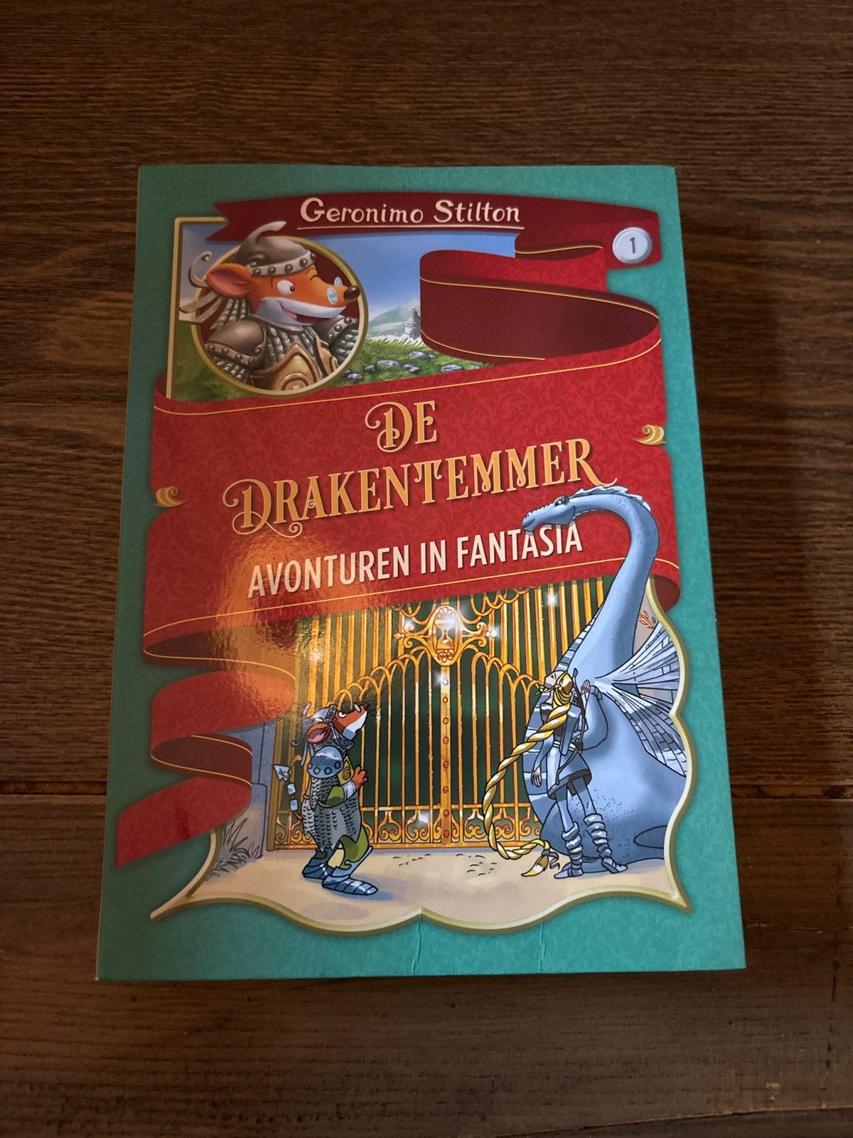 Geronimo Stilton - De Drakentemmer, Boeken, Fantasy, Ophalen of Verzenden, Gelezen