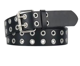 Luxe punk / gothic riem met gaatjes Y2k stijl