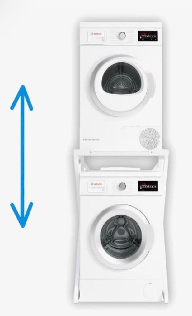 Nieuwe Wasmachine verhoger - Wasmachine kast, Ophalen, Nieuw, 50 tot 100 cm, Metaal