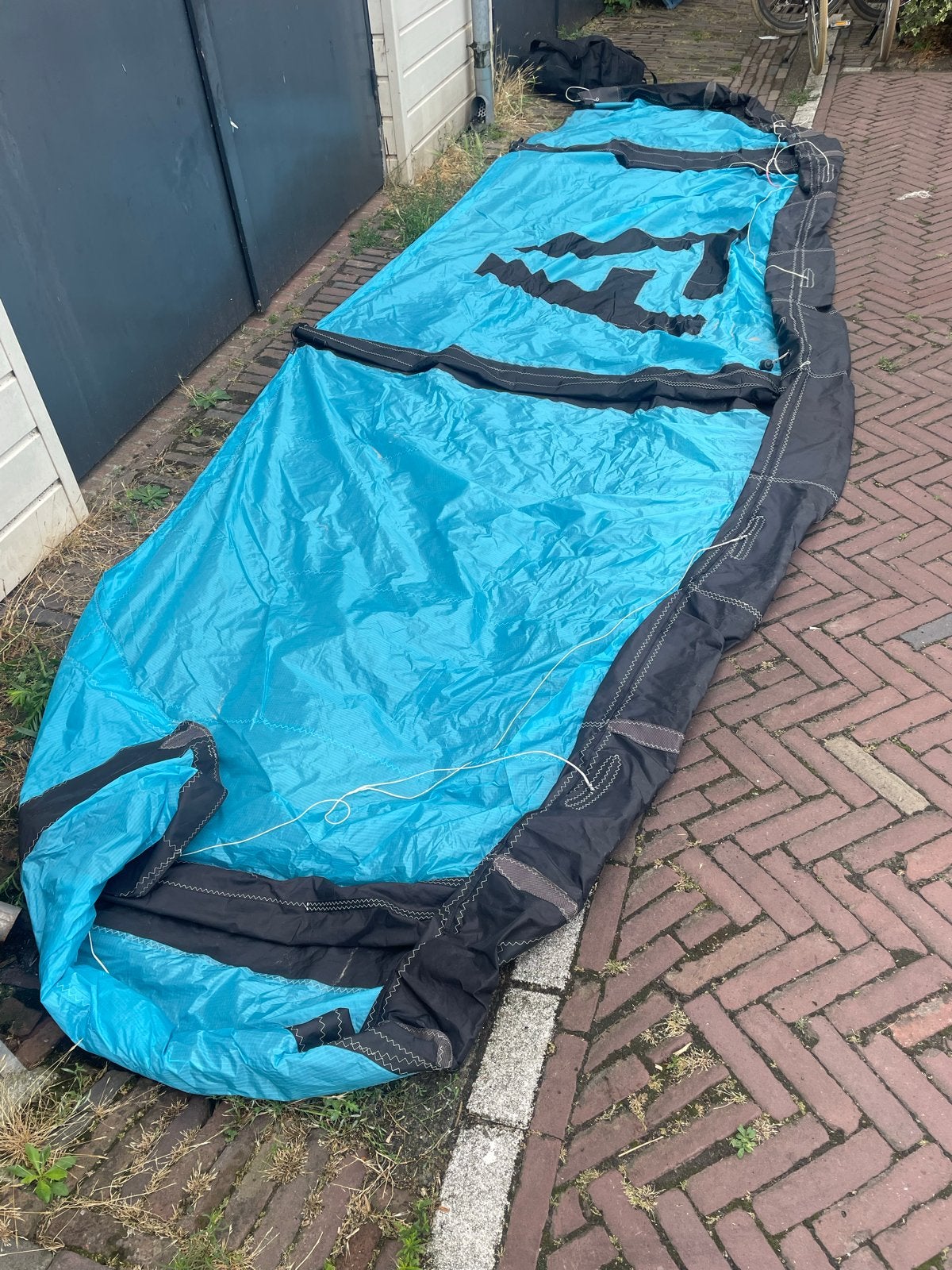 Harlem 9m wave kiteset met K.I.S.S. bar, Ophalen, Kitesurf-set, 9 m², Geen board