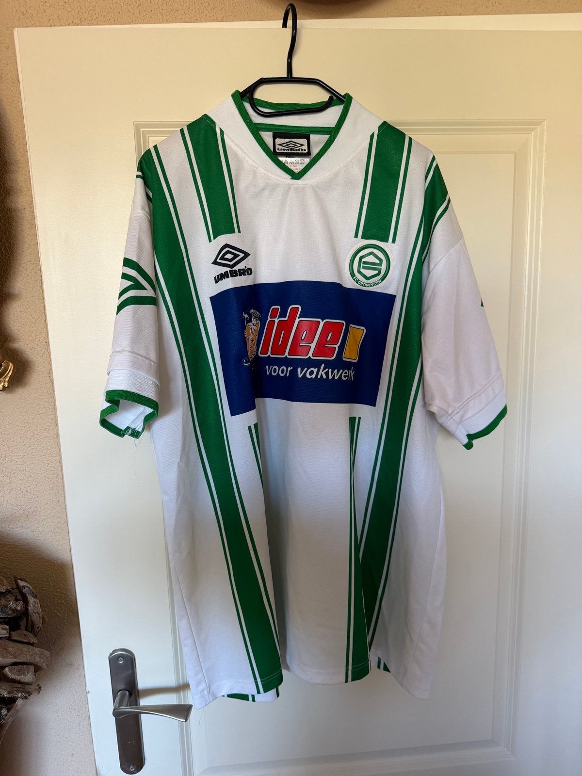 FC Groningen shirt - Vak Idee - Goede staat, Wit, Overige maten, Ophalen of Verzenden, Voetbal