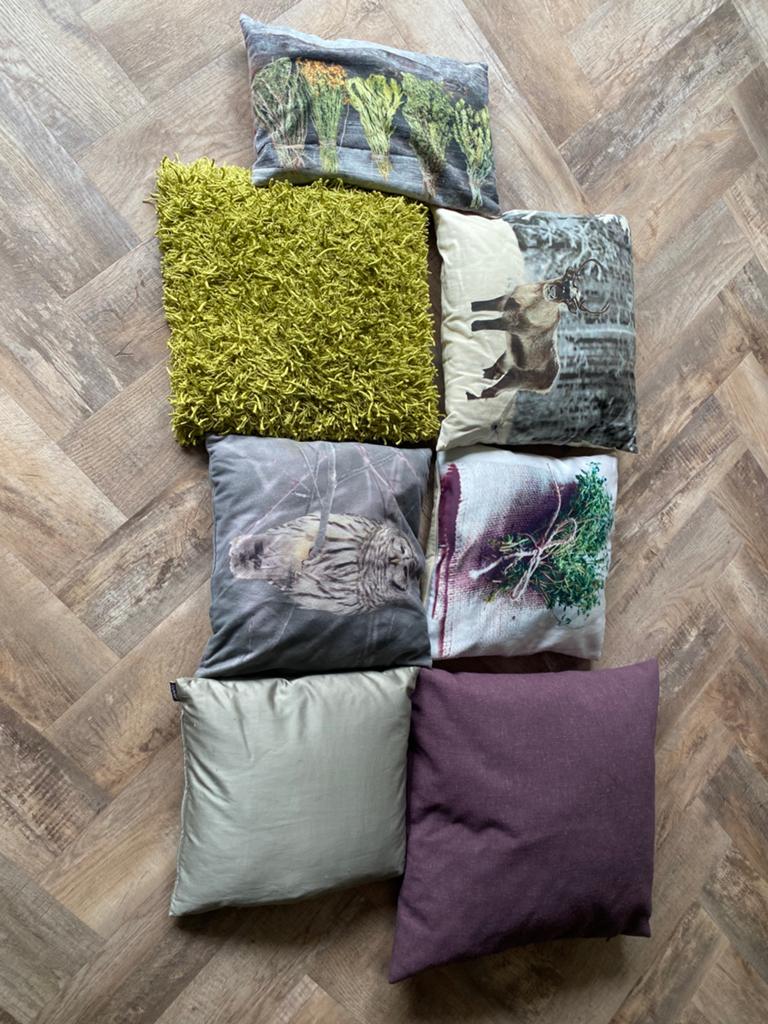 Diverse kussens, Huis en Inrichting, Woonaccessoires | Kussens, Ophalen, Vierkant