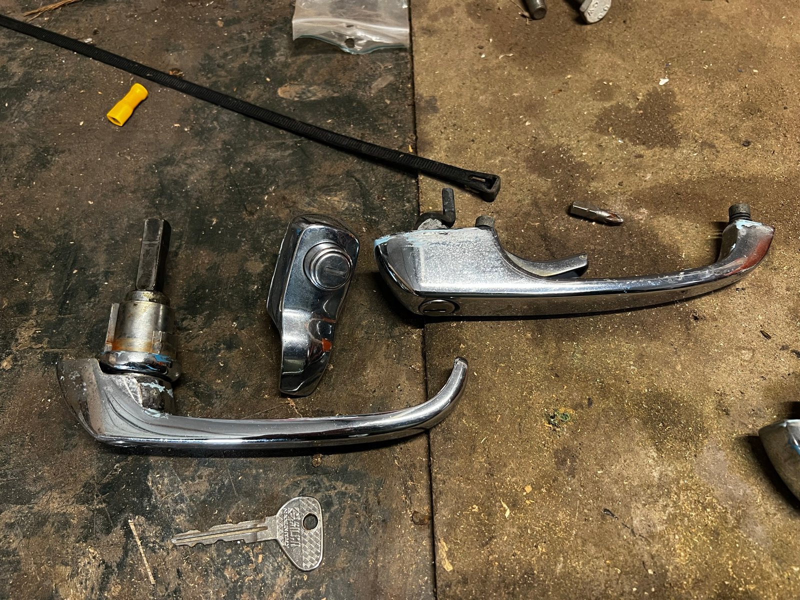 VW T2a T2 Slotenset Gebruikt, Ophalen of Verzenden, Gebruikt, Volkswagen