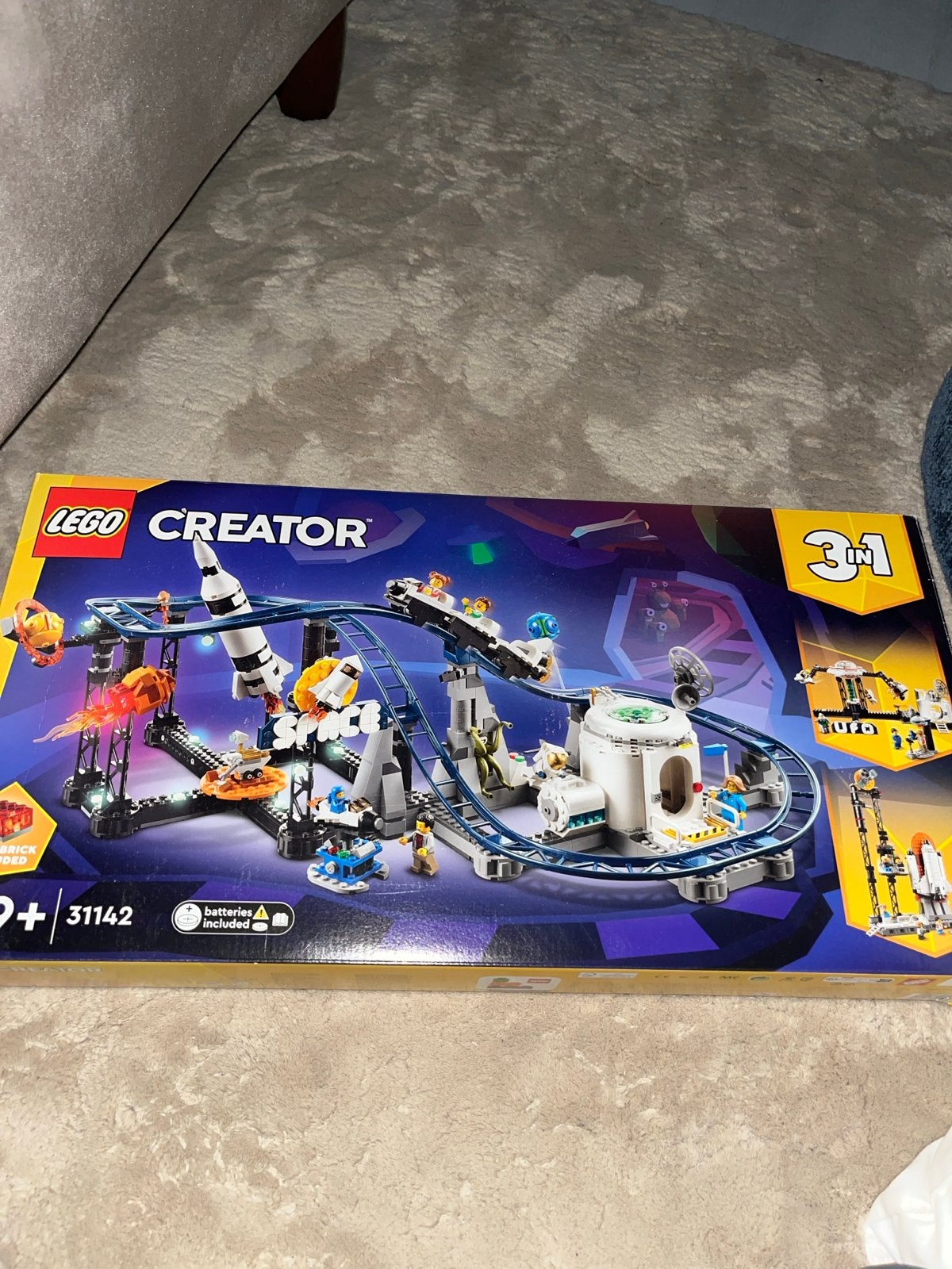LEGO Creator 3in1 Ruimteachtbaan 31142 - Nieuw in doos, Ophalen, Nieuw, Overige merken