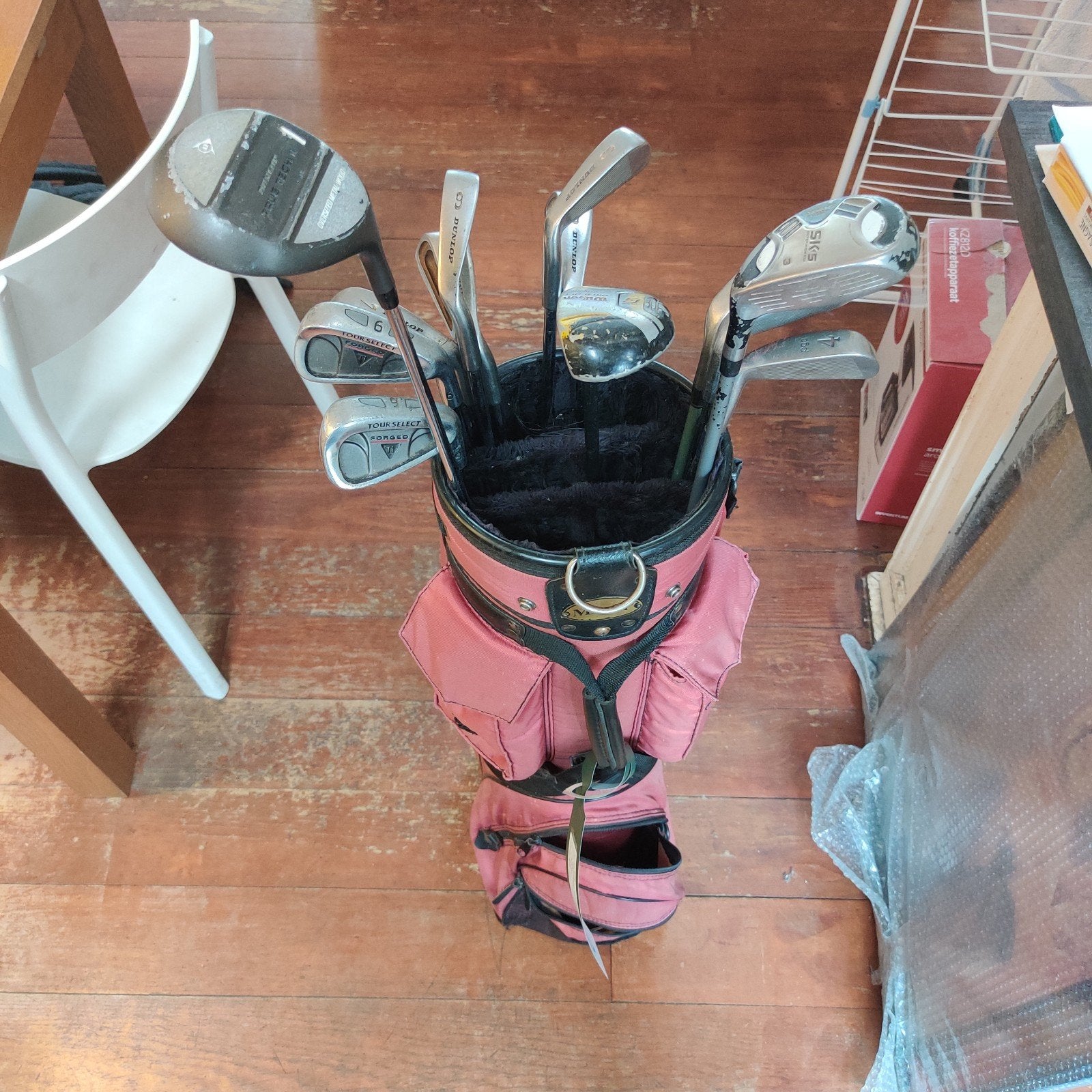 Complete Golfset met Tas - Dunlop, Ben Sayers, Wilson, Sport en Fitness, Golf, Ophalen, Gebruikt, Set, Overige merken